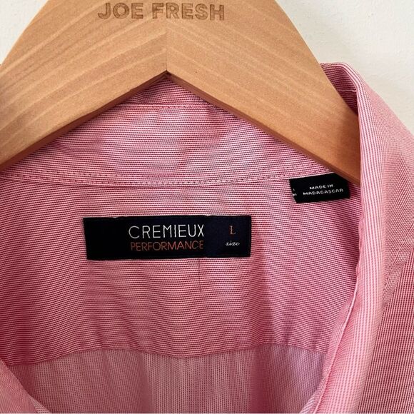 Daniel Cremieux Pink Signature Label Performance Stretch Short Sleeve Shirt - Picture 3 of 9